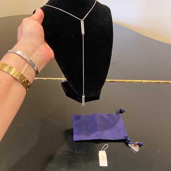 NWT Authentic Luxury Minimalist Kendra Scott Lilly Y necklace - Picture 14 of 16